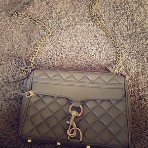 Rebecca minkoff mini Mac, beige